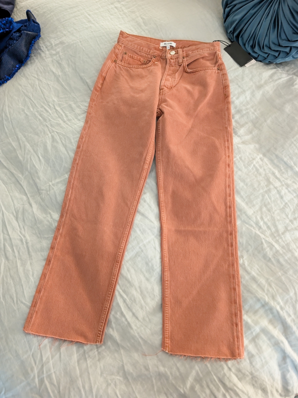 NWT RE/DONE 90s High Rise Loose Jeans in Washed Clay - Size 26